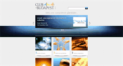 Desktop Screenshot of clubdebudapest.org
